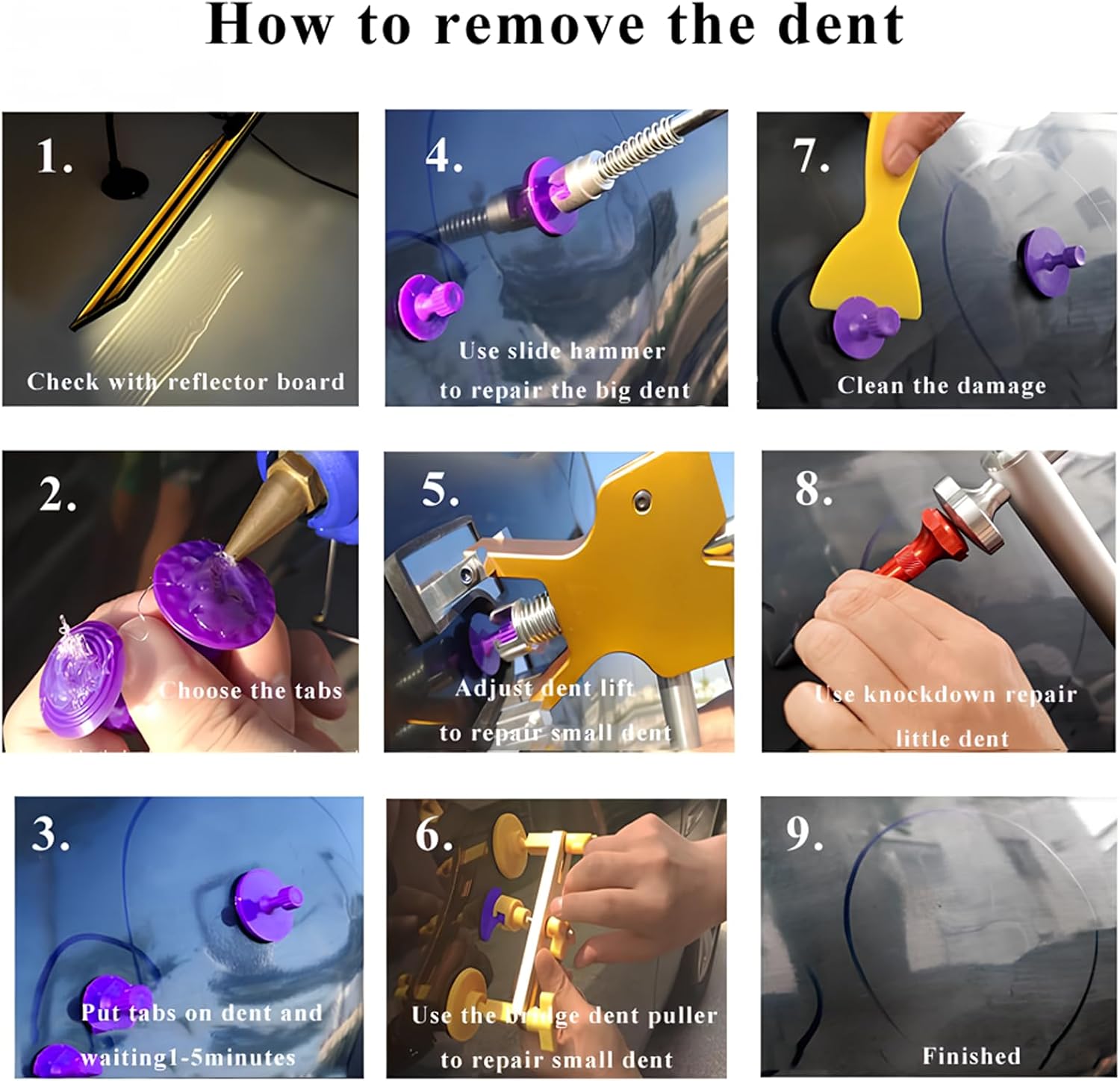 Hail Damage Repair Tools